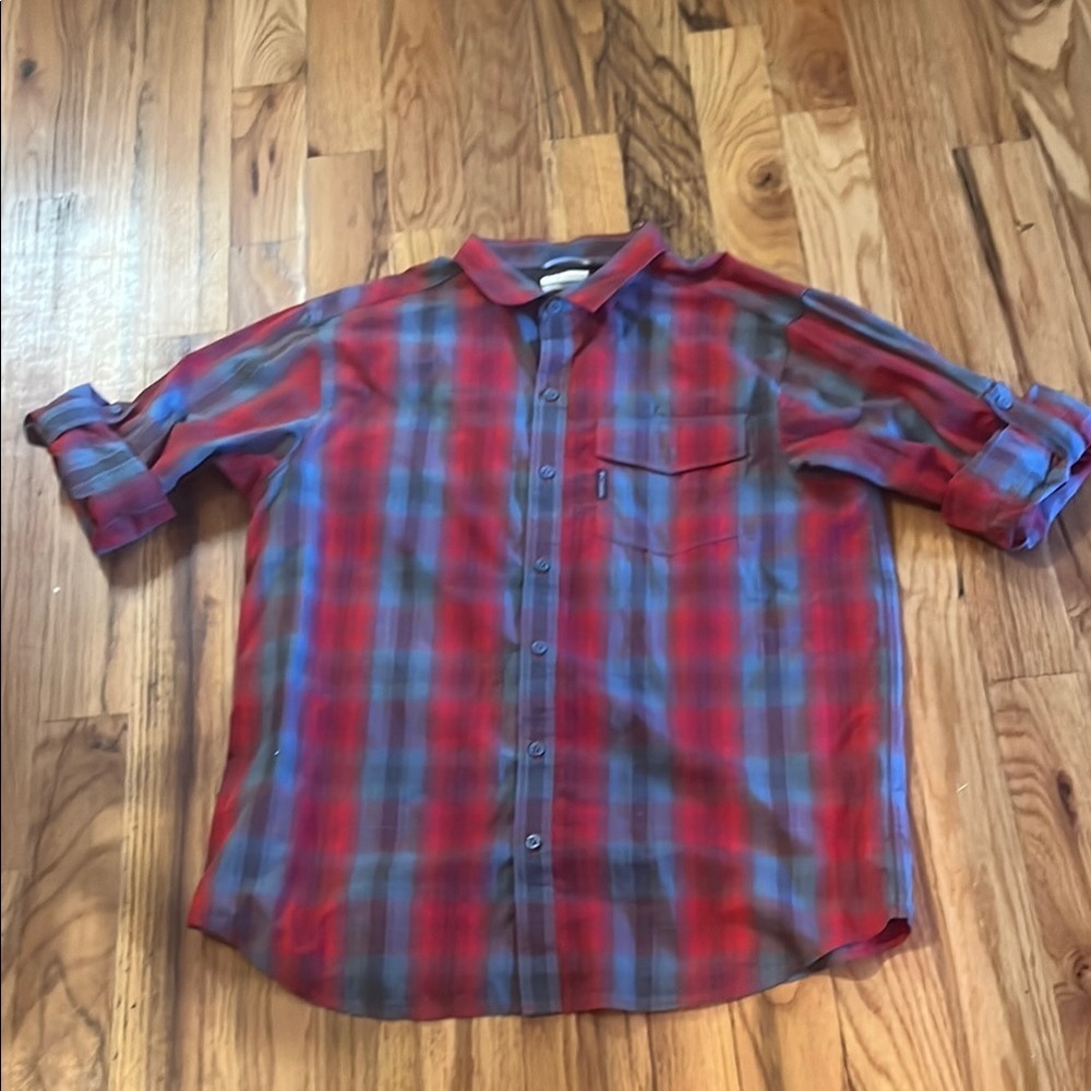 Columbia button up shirt